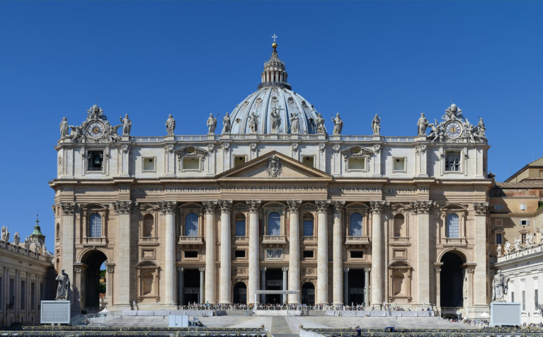 ローマのサンピエトロ大聖堂