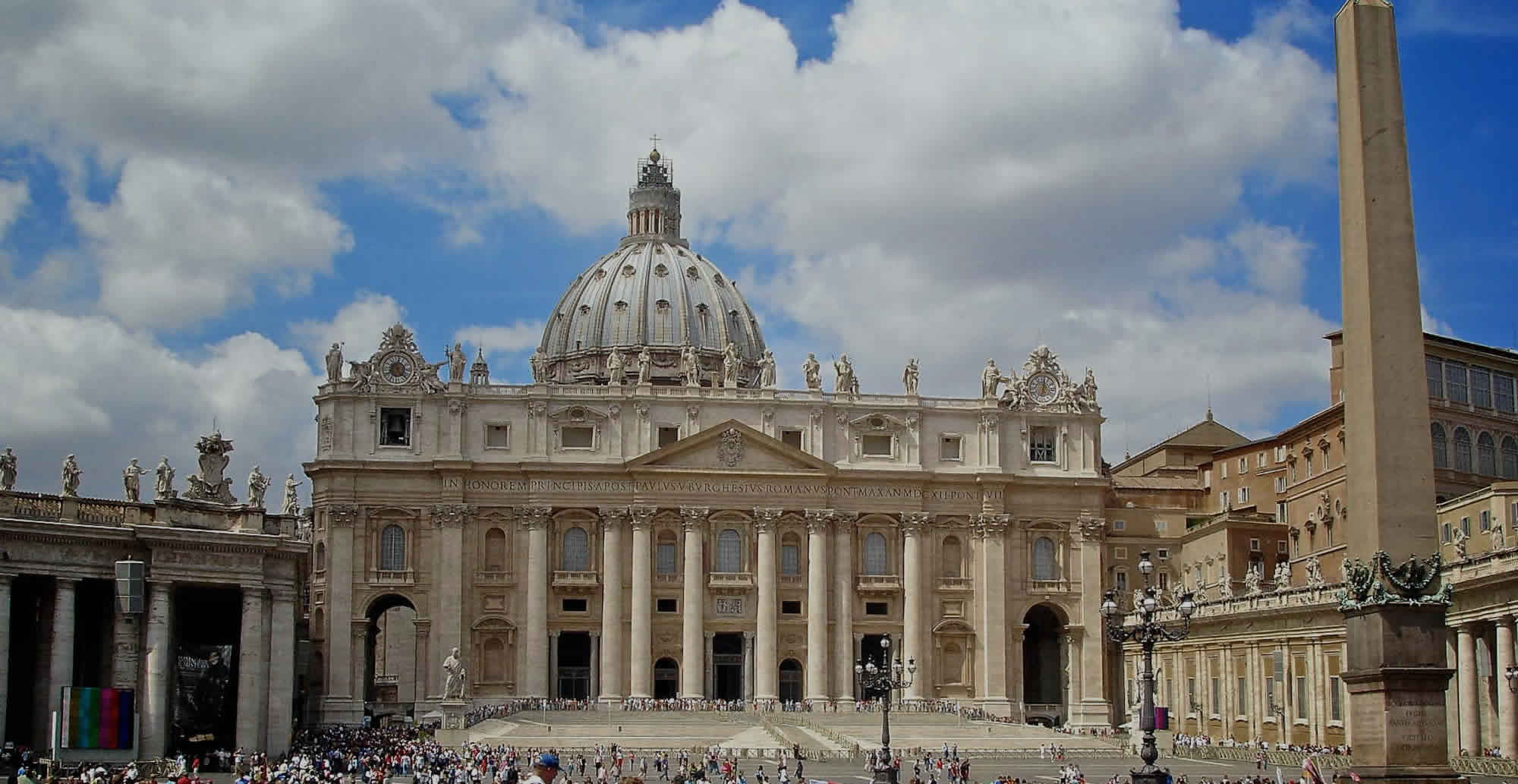 Praça de São Pedro em Roma