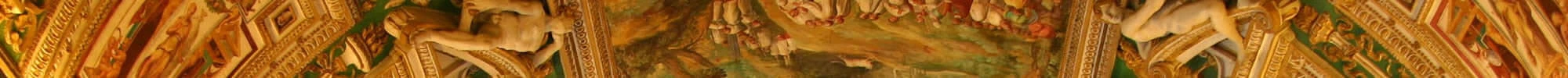 Dettaglio soffitto Galleria delle Carte