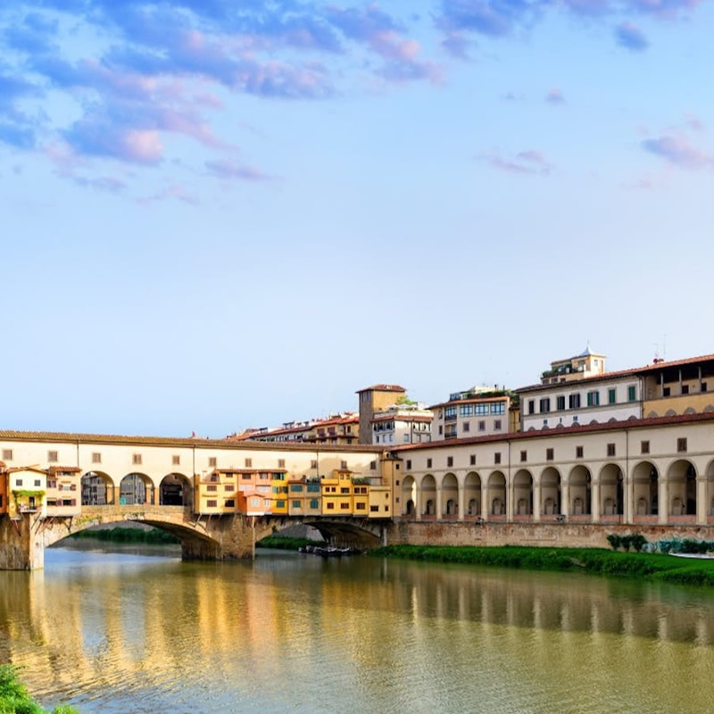 Photo inside the Uffizi Gallery Museum
